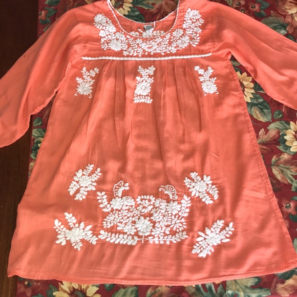 Embroidered Peasant Top - Picture 7 of 7